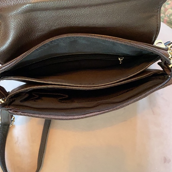 Brown crossbody bag - Picture 2 of 4